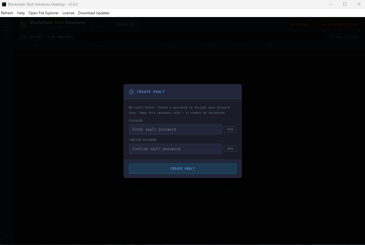 Main UI